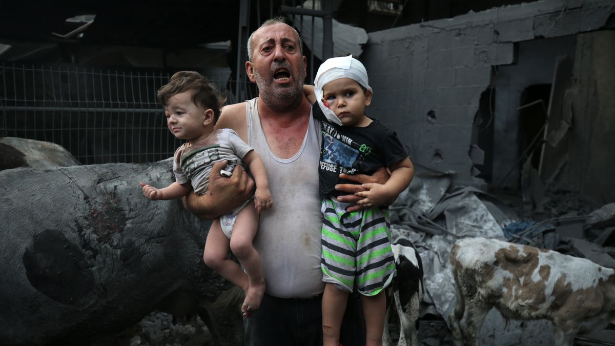 Fotky: Nové fotky zkázy a zmaru z bombardované Gazy